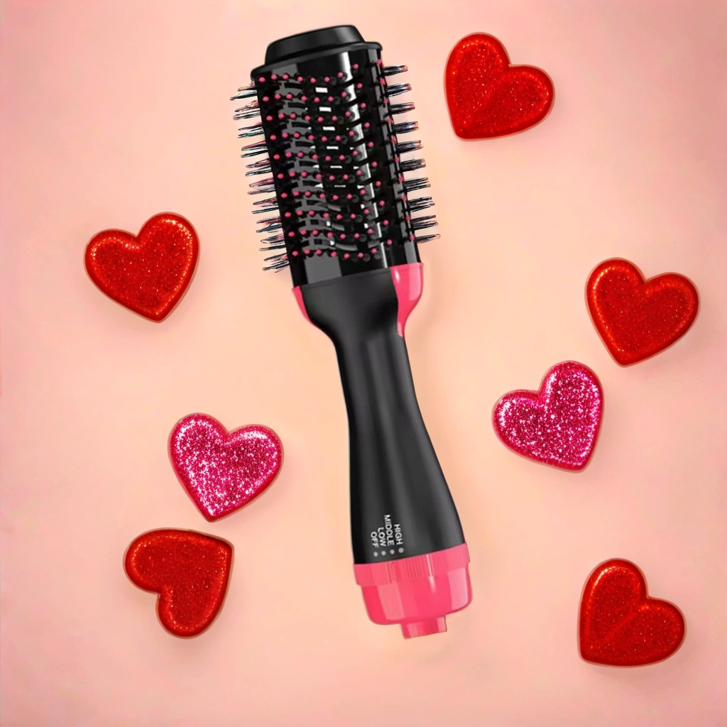 Brosse coiffante 3-en-1 | Sèche, Lisse & Donne du Volume – LissAura™